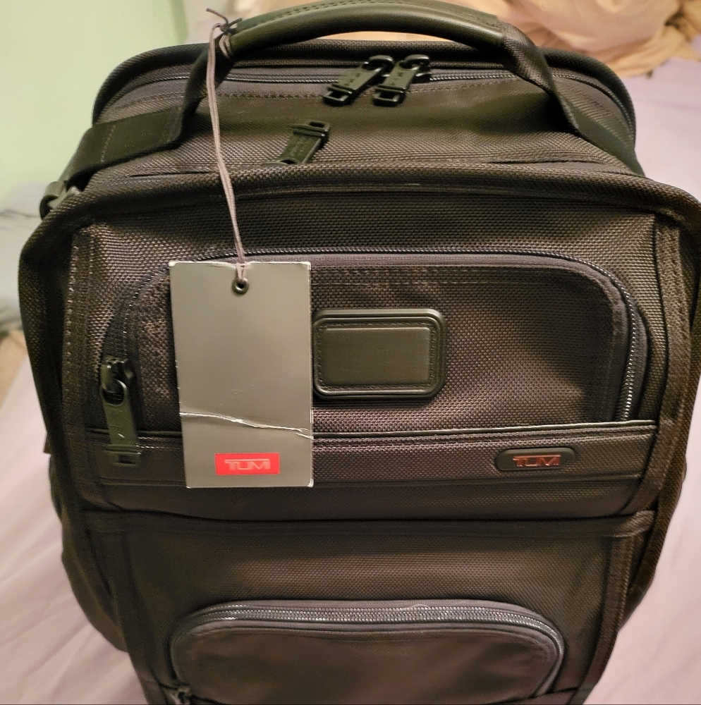 Brand new with tags TUMI Alpha 3 brief pack backpack color black